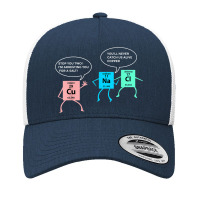 Salt And Copper Police Chemistry Pun Funny Gift Nerd Geek Yupoong Trucker Cap | Artistshot