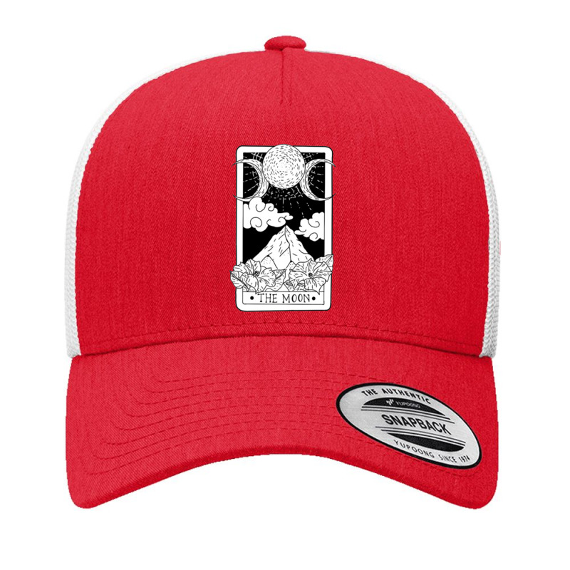 The Moon Tarot Card Yupoong Trucker Cap by ninoron | Artistshot