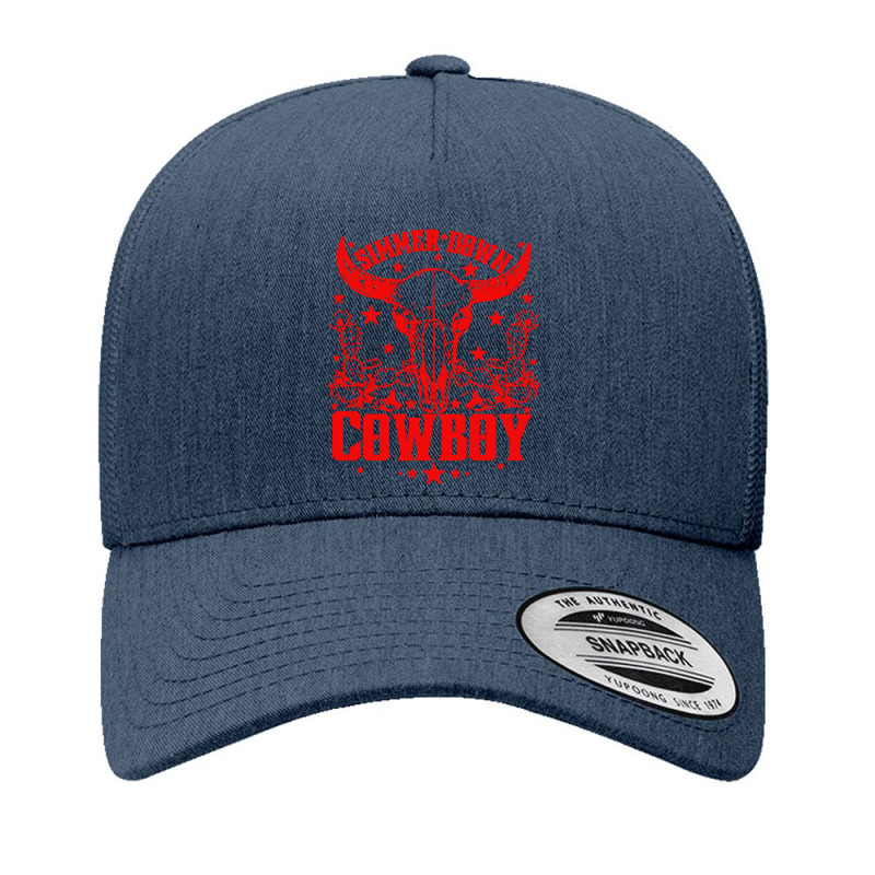 Simmer Down Cowboy Rodeo Yupoong Trucker Cap | Artistshot