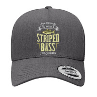 Striped Bass Fishing Gift Rockfish Lures T Shirt Yupoong Trucker Cap | Artistshot