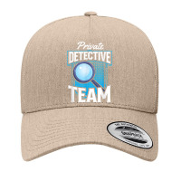 Private Detective Team Spy Investigator Investigation T Shirt Yupoong Trucker Cap | Artistshot