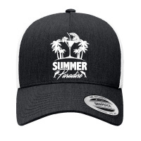 Summer T  Shirt Summer Paradise Beach Sunshine Vacation T  Shirt Yupoong Trucker Cap | Artistshot