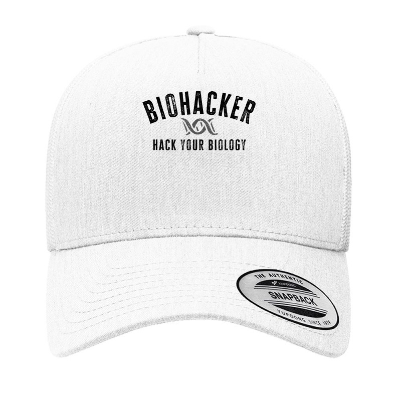 Biohacker Biohacking Your Biology Dna T Shirt Yupoong Trucker Cap | Artistshot