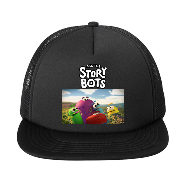 Ask The Storybots Foam Snapback hat by bisnisharam | Artistshot