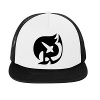 Raven Tail Symbol Foam Snapback Hat | Artistshot