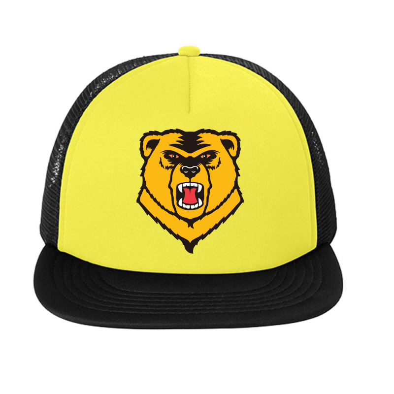 Western New England Golden Bears Foam Snapback Hat | Artistshot