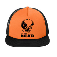 Let's Go Darwin Foam Snapback Hat | Artistshot