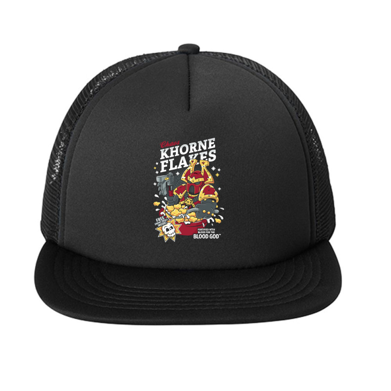 Chaos Khorne Flakes Foam Snapback hat by james53 | Artistshot