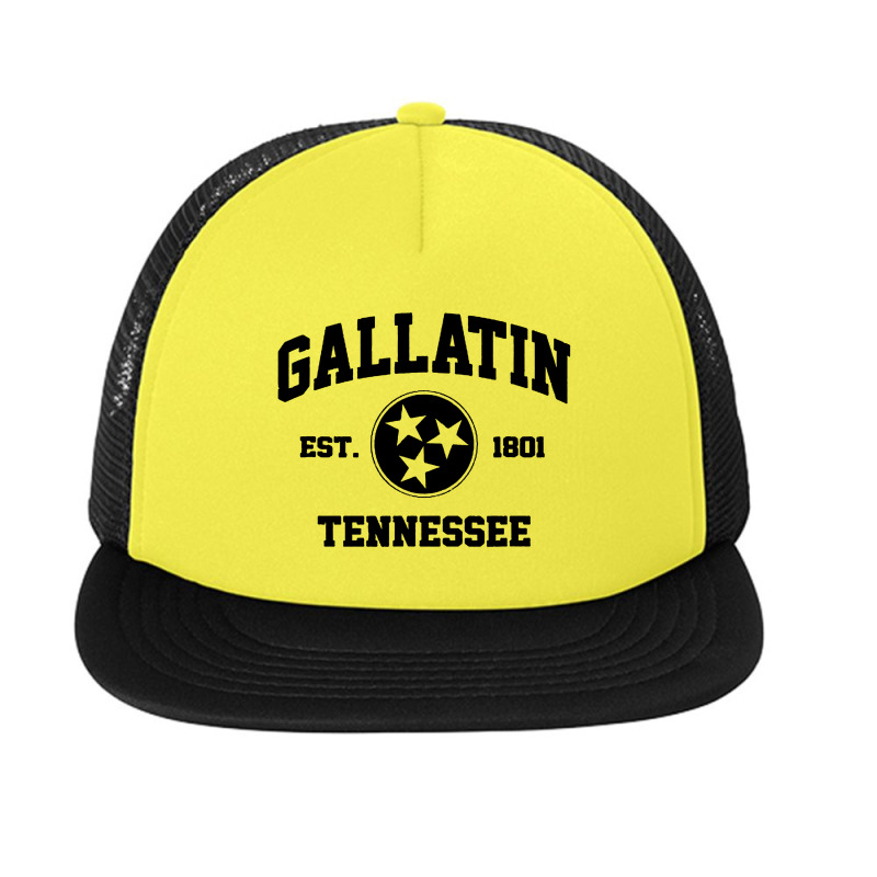 Gallatin Tennssee Foam Snapback hat by Cocoa | Artistshot