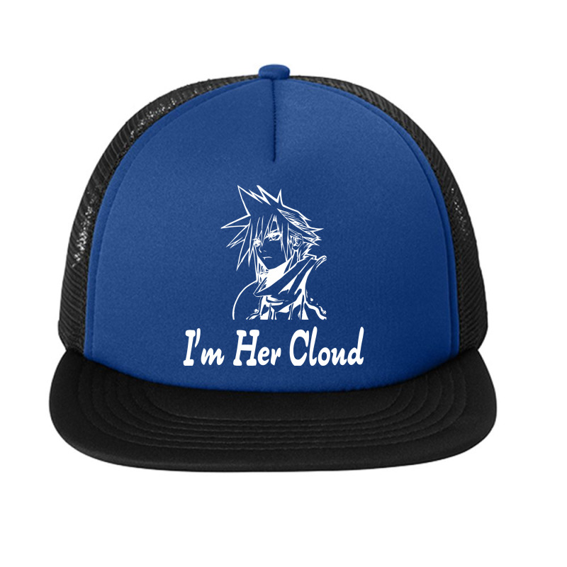 I'm Her Cloud  Final Fantasy Foam Snapback hat by miriamdunca | Artistshot