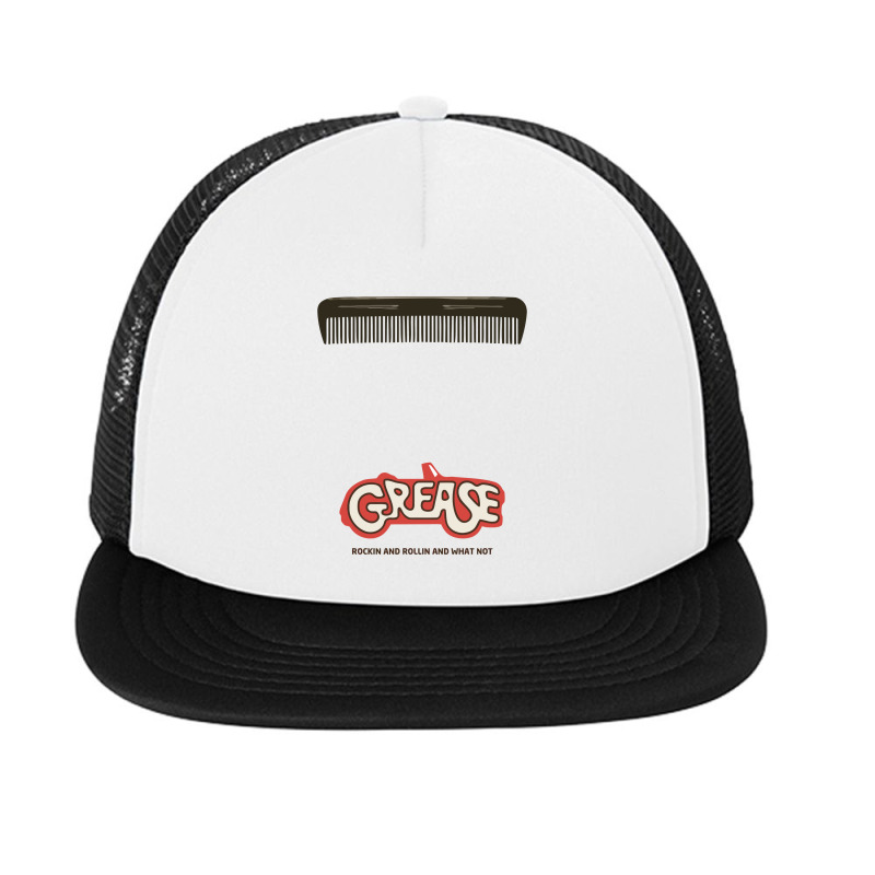 Grease Comb Movie Foam Snapback hat by baikteman | Artistshot