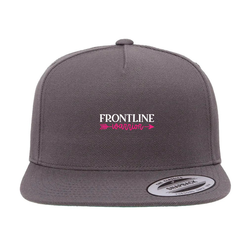 Frontline Warrior 5 Panel Snapback Cap | Artistshot