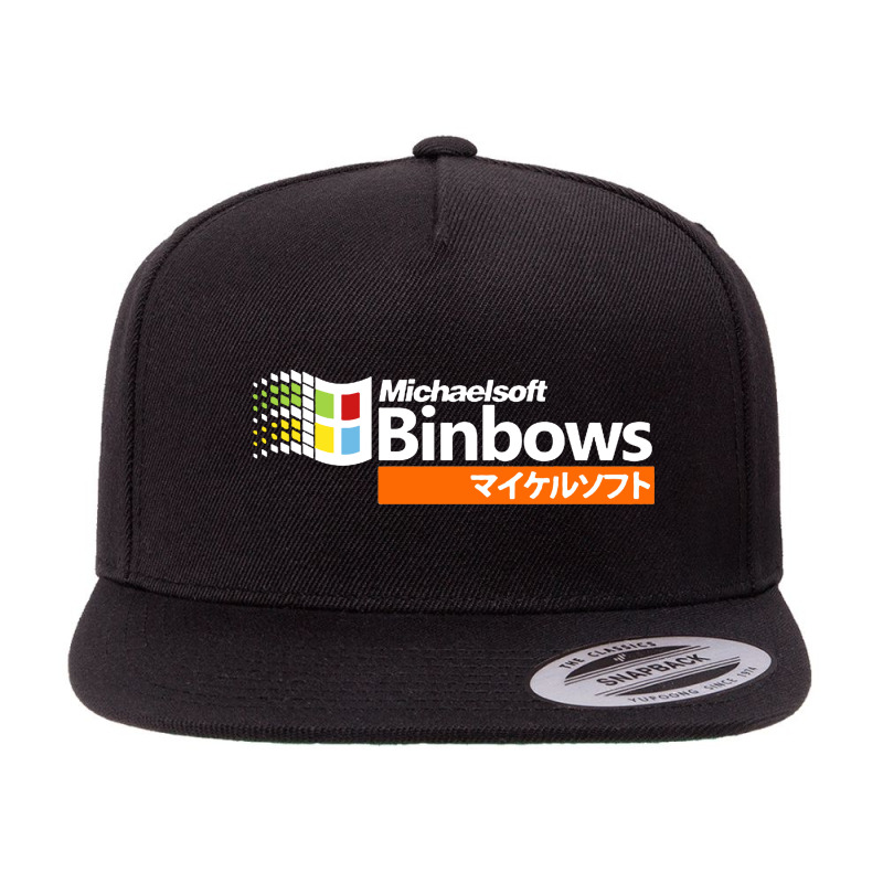 Michaelsoft Panel Snapback Cap By Ngobao21 Artistshot