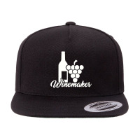 Winemaker, Winemaker 5 Panel Snapback Cap | Artistshot