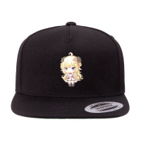 Tsunomaki Watame 5 Panel Snapback Cap | Artistshot