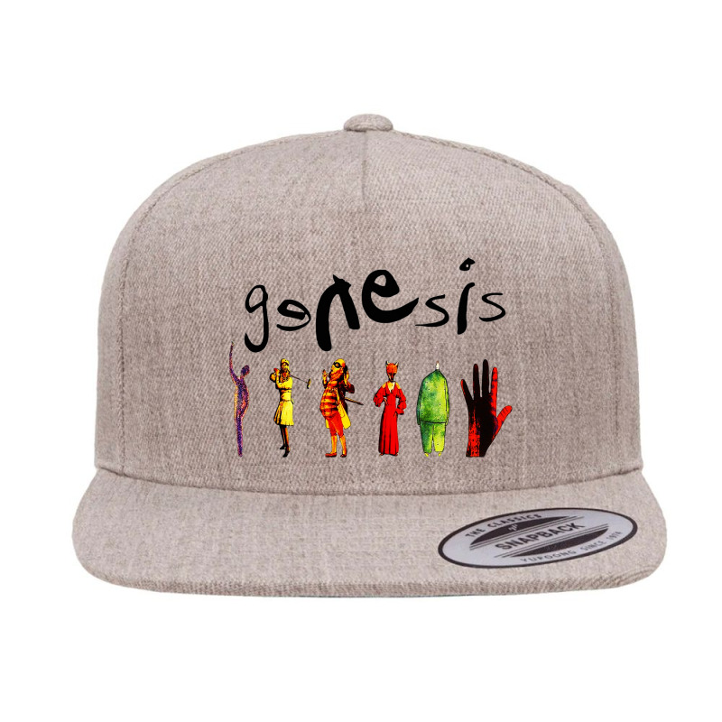 Genesis 5 panel snapback cap by Tanzer | Artistshot