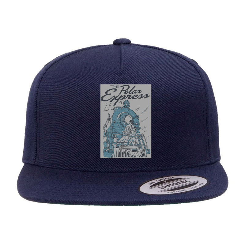 Polar Express, Rail Riders 5 Panel Snapback Cap | Artistshot