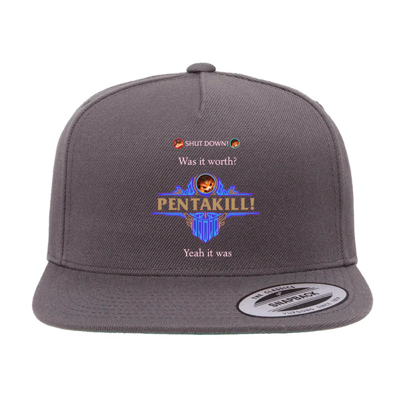 Pentakill League Of Legends 5 panel snapback cap by telutiga | Artistshot