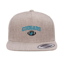 Cougars Football   Playmakers   Football 5 Panel Snapback Cap | Artistshot