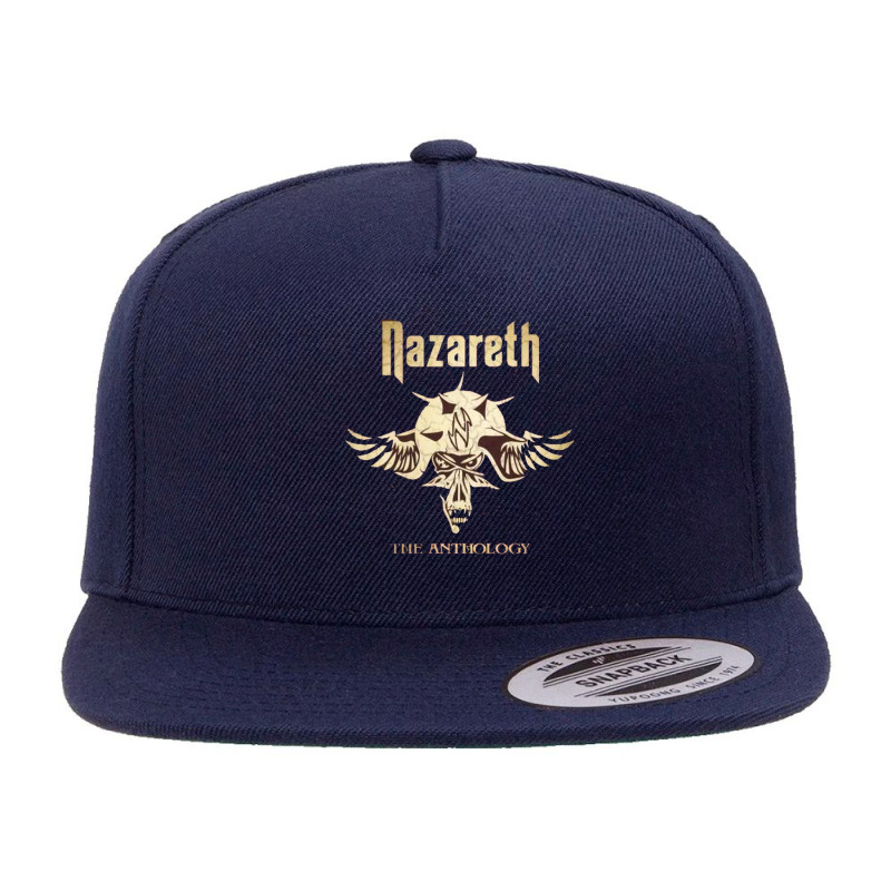 Nazareth 5 panel snapback cap by artdesain | Artistshot