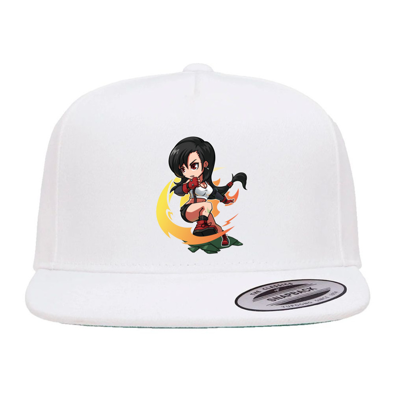 Tifa Cute Chibi Anime Final Fantas 5 panel snapback cap by ElizabethTDuval | Artistshot