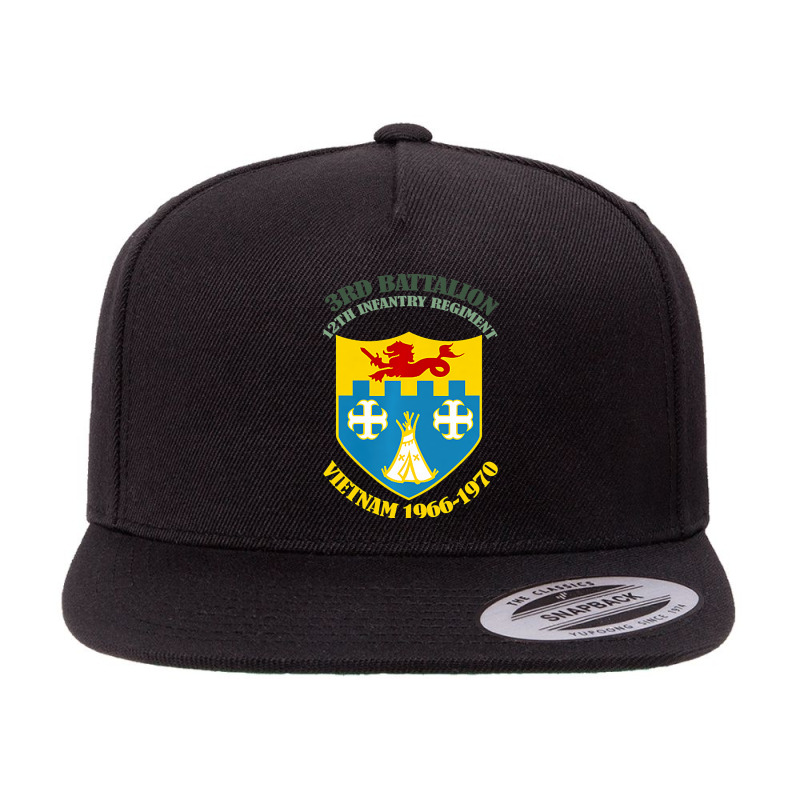 3rd Battalion 12th Infantry Regiment Premium T Shirt 5 panel snapback cap by trokeryth | Artistshot