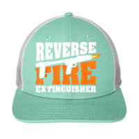 Pyrotechnics Flame Machine   Flame Thrower Gun Flamethrower Snapback Trucker Cap | Artistshot