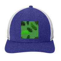 Palm Leaves Snapback Trucker Cap | Artistshot