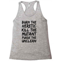 Burn The Heretic Racerback Tank | Artistshot