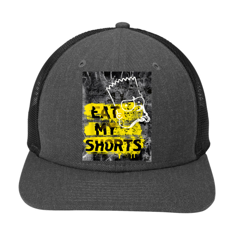 The Simpsons Bart Simpson Eat My Shorts Graffiti T Shirt Snapback Trucker Cap by cm-arts | Artistshot