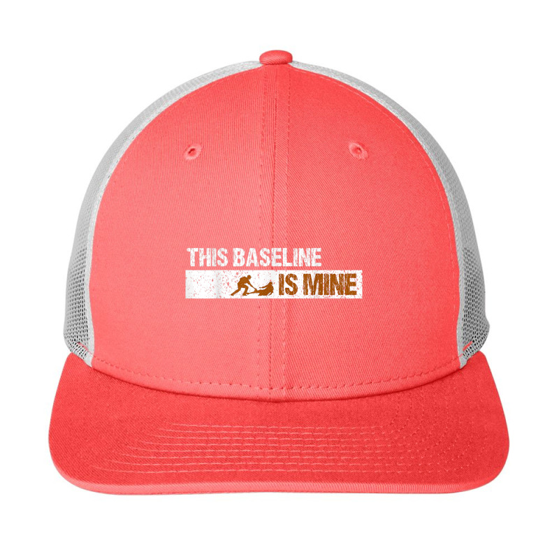 This Baseline Is Mine Baseball Infield Shortstop Tshirt Snapback Trucker Cap | Artistshot