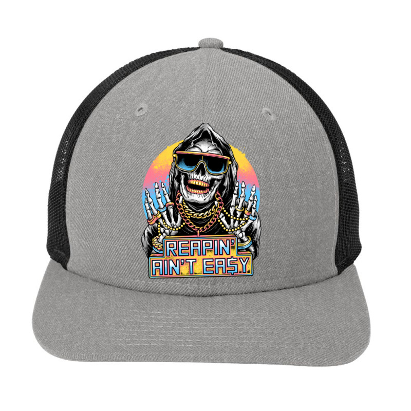 The Grim Rapper Snapback Trucker Cap by cm-arts | Artistshot