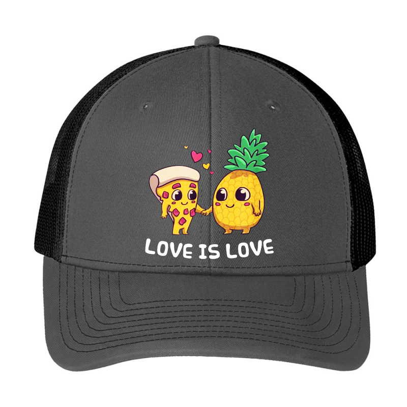 Love Cute Pride Pineapple Pizza Pa Trucker Cap by ALex Marcus | Artistshot