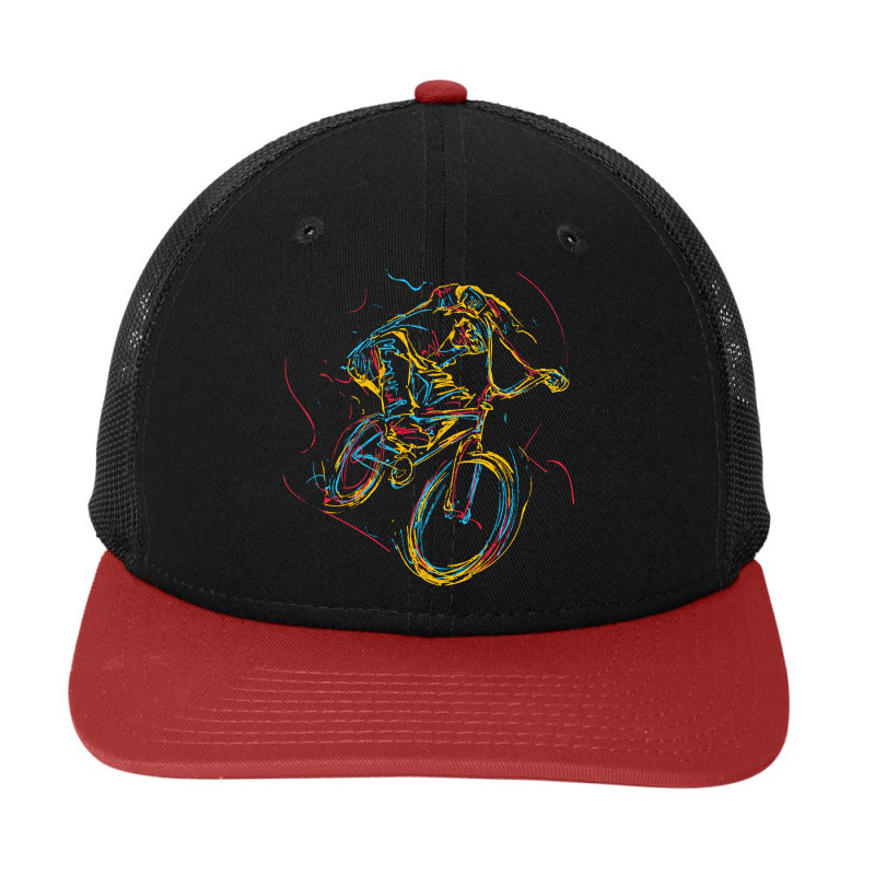 Bicycle Racing, Bikers, Bicycle, Fitness Exercise Art, Female Cyclist, Snapback Trucker Cap by SHOPTTTTR5 | Artistshot