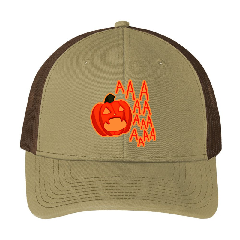 Screaming Pumpkin Pa Trucker Cap by Hatory | Artistshot