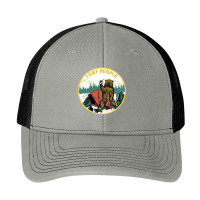 I Hate People Camping Hiking Here Pa Trucker Cap | Artistshot