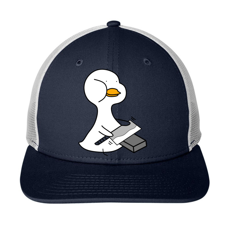 Duck With A Sword  (5) Snapback Trucker Cap by cm-arts | Artistshot