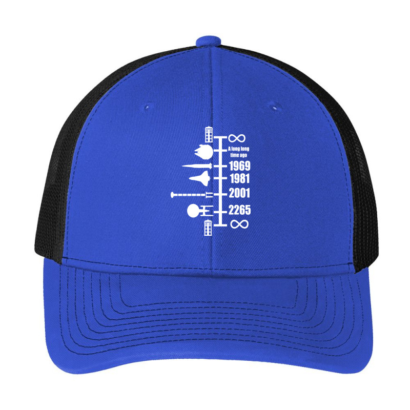 Spaceship Timeline Funny Pa Trucker Cap by suryama | Artistshot