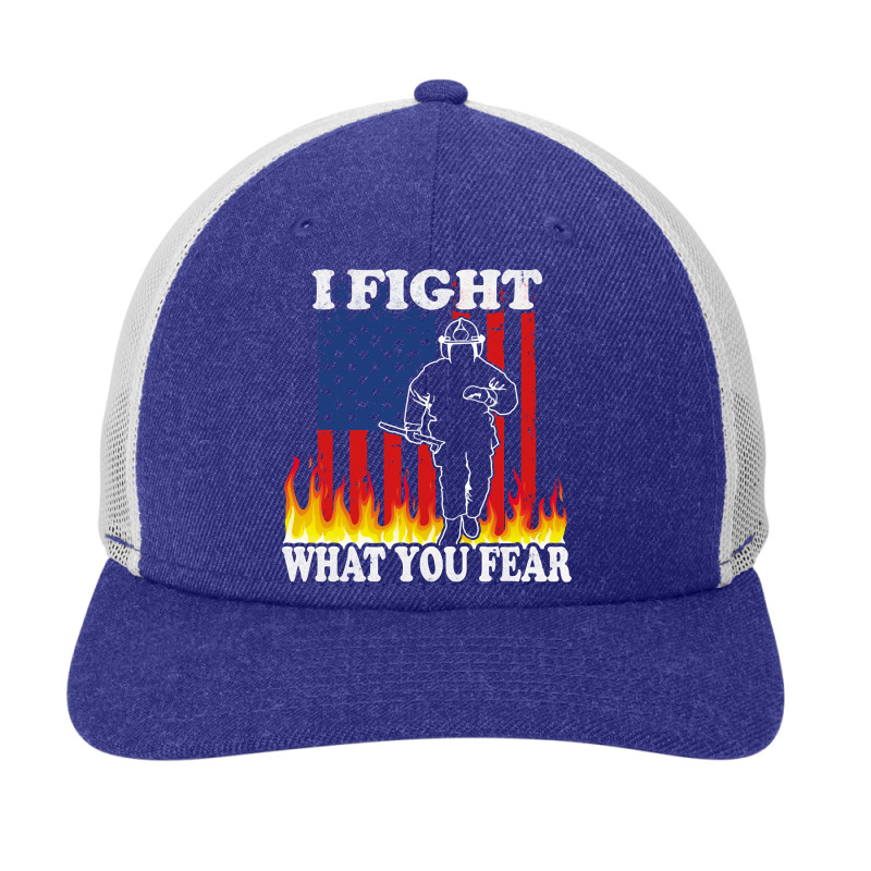 I Fight What You Fear, Fireman Fight Fire, Fire Department Skull Usa,  Snapback Trucker Cap by SHOPTRUI4 | Artistshot