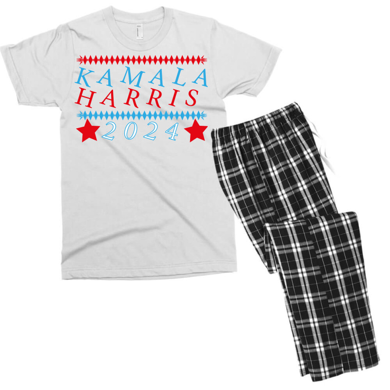 Kamala Harris 2024 For President Campaign Men's T-shirt Pajama Set | Artistshot