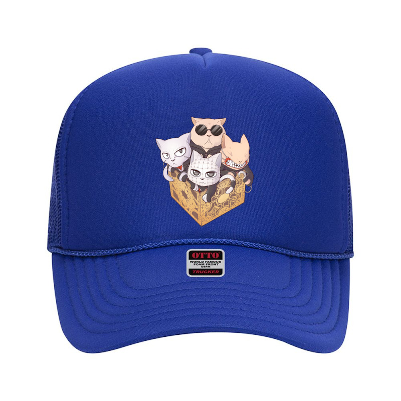 Cenobite Kitties Foam Trucker Hat by cm-arts | Artistshot