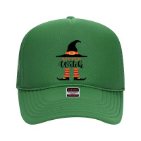 Cute Little Witch Adorable Halloween Novelty Holiday Item T Shirt Foam Trucker Hat | Artistshot