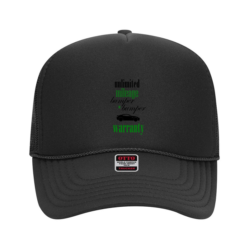 Bumper To Bumper Warranty Foam Trucker Hat by RickyRamshur | Artistshot