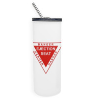 Danger Ejection Seat. Skinny Tumbler | Artistshot