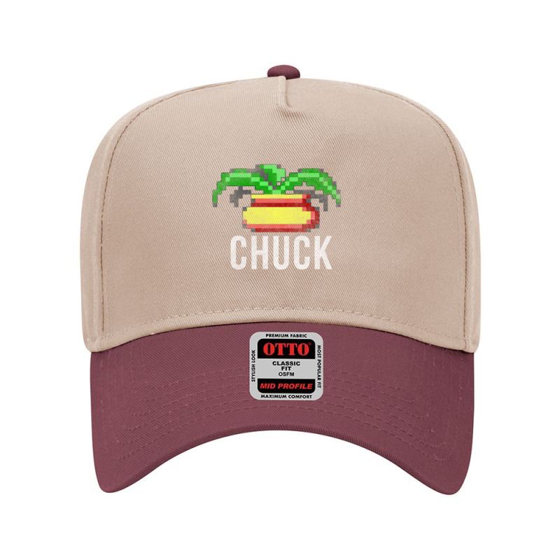 Chuck The Plant  Black Adjustable Baseball Cap by cm-arts | Artistshot