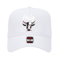 Holy Funny Cow Sweatshirt Adjustable Baseball Cap | Artistshot