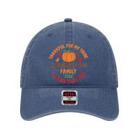 Cunningham Family Thanksgiving 2022   Thankful For My Tribe Dyed Cap | Artistshot