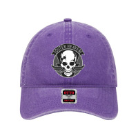 Metal Gear Solid - Outer Heaven Sticker Dyed Cap | Artistshot