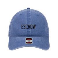 Escrow Dyed Cap | Artistshot