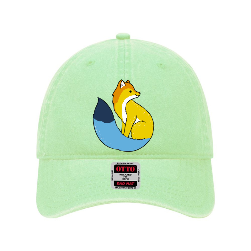 Aroace Fox Aroace Pride Dyed Cap | Artistshot